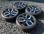 18” Renault 5 Techno velgen + Continental banden 195/55-18, Ophalen, 18 inch, Gebruikt, Banden en Velgen