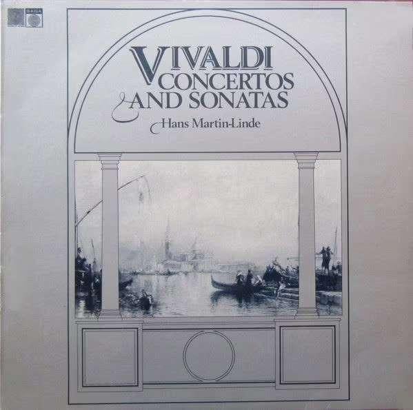 LP Vivaldi - Hans Martin-Linde Concertos And Sonatas, Overige typen, Ophalen of Verzenden, Zo goed als nieuw, 12 inch