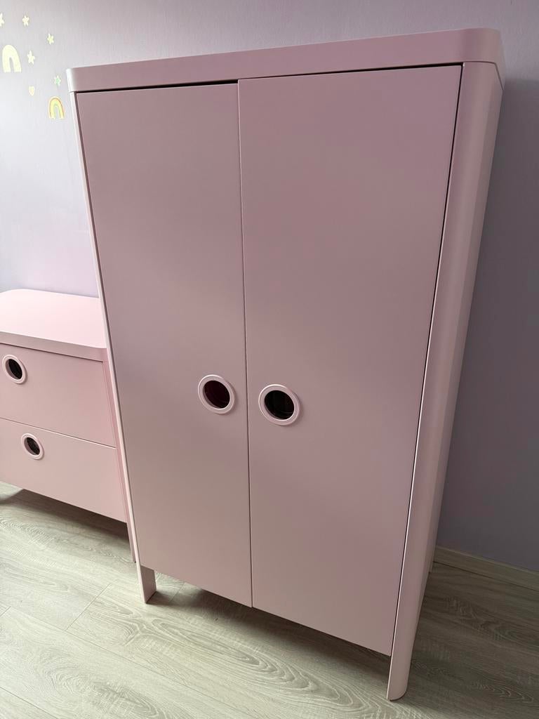Busunge IKEA kledingkast roze., Ophalen, Gebruikt, Kast, 50 tot 70 cm