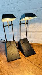 Ikea tafel bed lampjes Vintage twee stuks, Ophalen of Verzenden, Gebruikt, Glas, Minder dan 50 cm