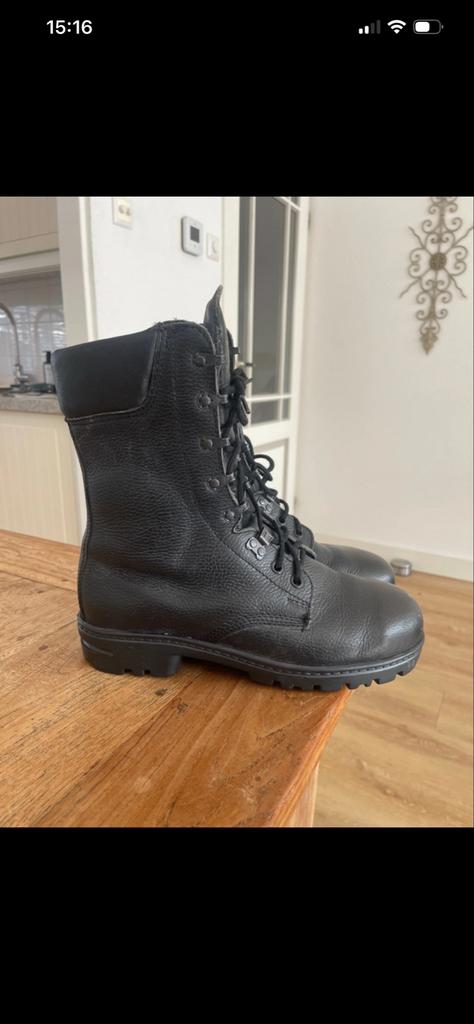 Zwarte boots maat 43, Ophalen of Verzenden, Gedragen, Zwart, Boots