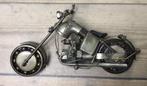 Motorfiets gemaakt van Gerecycled materiaal miniatuur, Ophalen of Verzenden, Onbekend, Onbekend, Onbekend