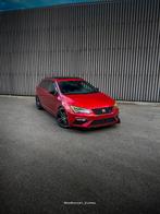 Seat Leon CUPRA 2.0 TSI 290 ST | 420PK | VC | PANO | MILTEK, 730 kg, Zwart, 4 cilinders, 1984 cc