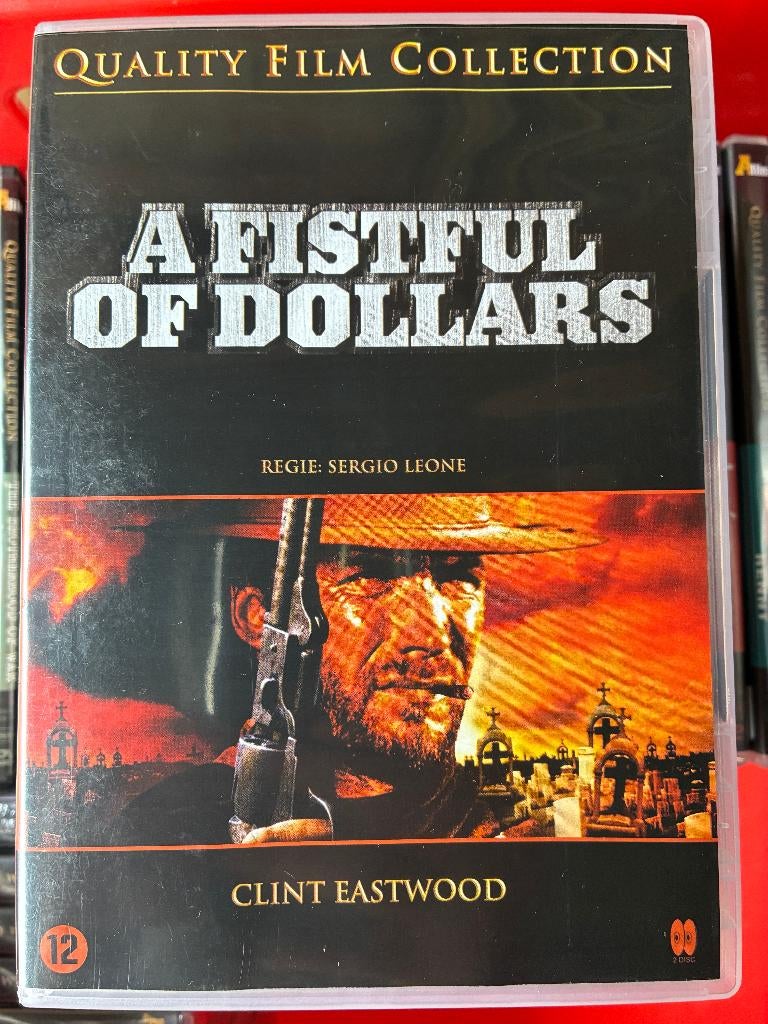 a Fistful of Dollars DVD ; Quality film Collection, Cd's en Dvd's, Vanaf 16 jaar, Ophalen of Verzenden, Zo goed als nieuw