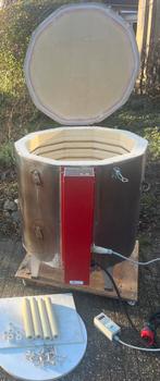 Keramiekoven 1260C 160 liter 400 W, Ophalen