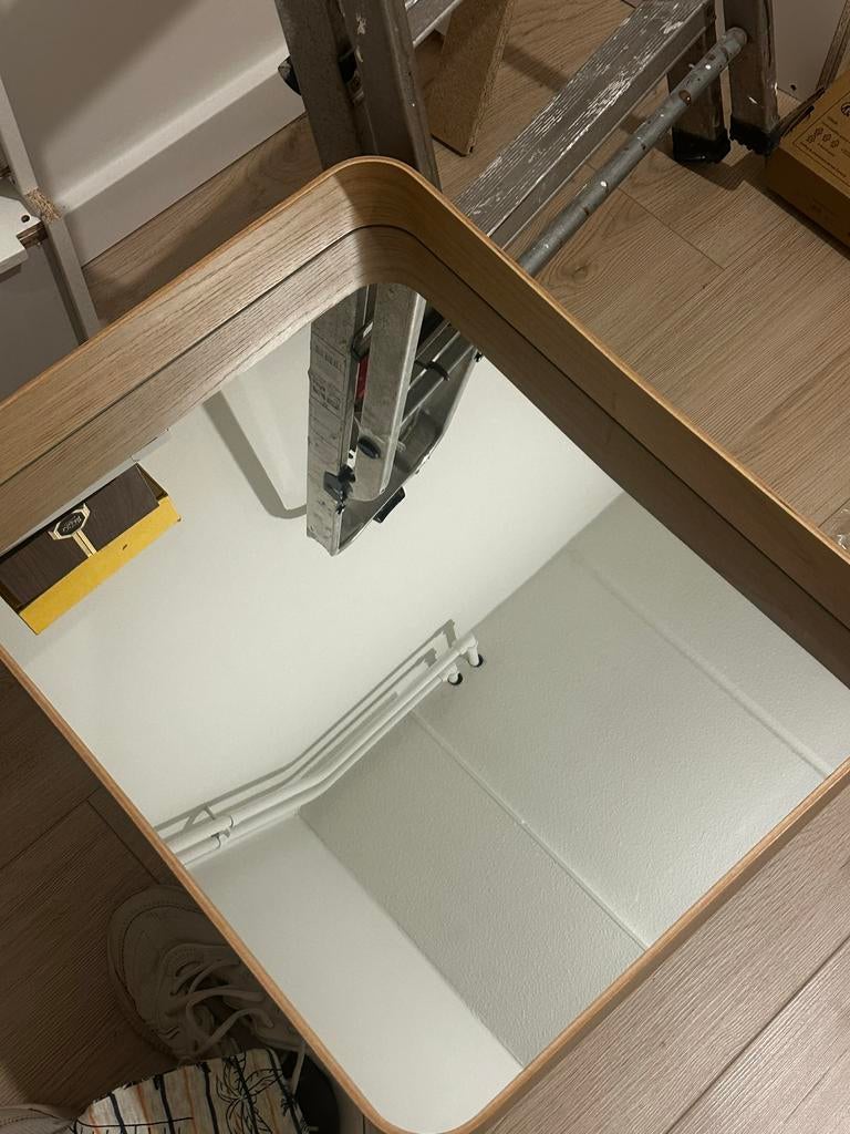 Spiegel Ikea, Huis en Inrichting, Woonaccessoires | Spiegels, Ophalen, Gebruikt, Rechthoekig, 50 tot 75 cm