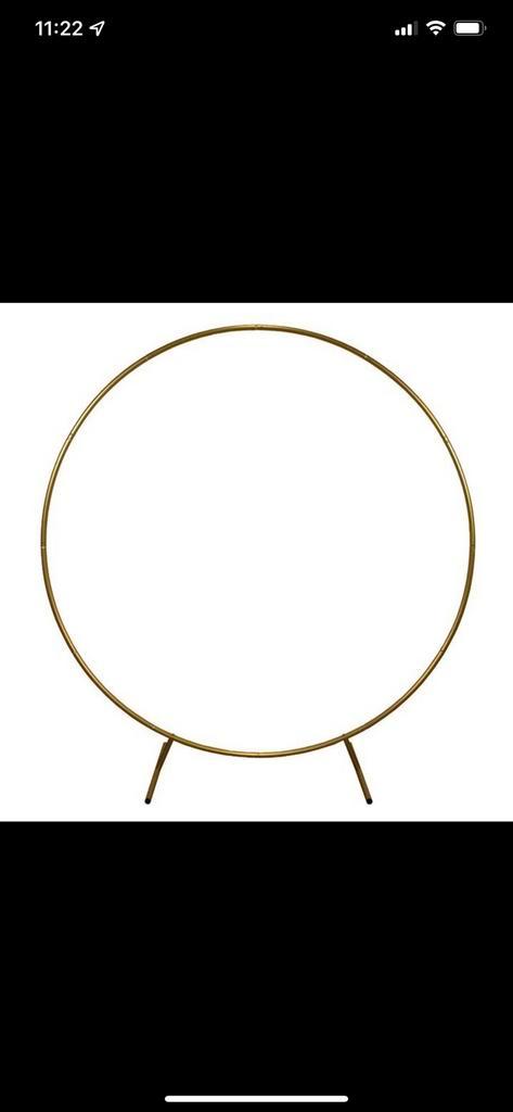 Backdrop frame rond te huur!!, Hobby en Vrije tijd, Feestartikelen | Verhuur, Zo goed als nieuw, Geboorte of Huwelijk, Ophalen of Verzenden