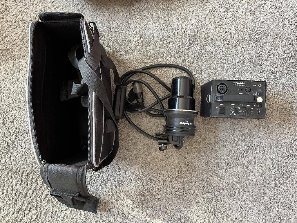 Profoto flitslampset, Ophalen, Gebruikt, Lamp of Flitsset