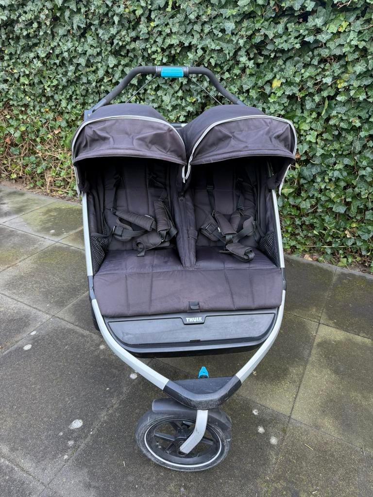 Thule Urban Glide Duo – gebruikt met gebruiksschade, Kinderen en Baby's, Ophalen, Gebruikt, Kinderwagen of Buggy