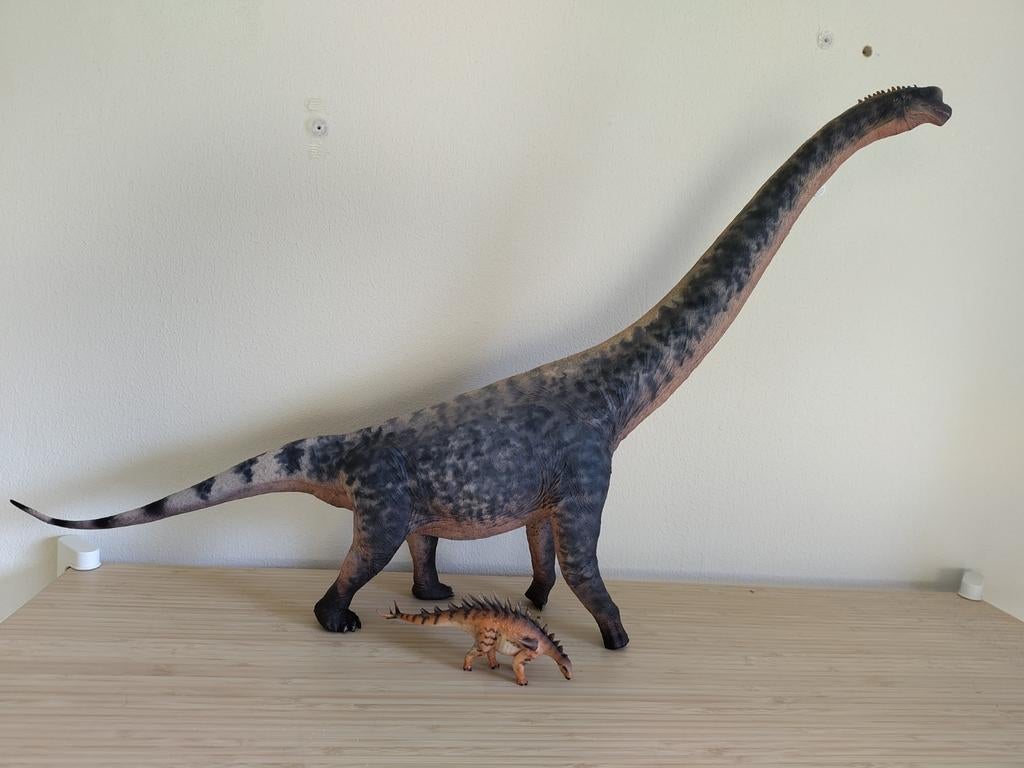 Haolonggood Brachiosaurus HLG 159 blauw, Ophalen of Verzenden, Zo goed als nieuw