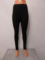 Nieuwe zwarte legging met tekst. € 6,- P.S. 2 voor 10,-, Kleding | Dames, Leggings, Maillots en Panty's, Maat 36/38 (S), Zwart