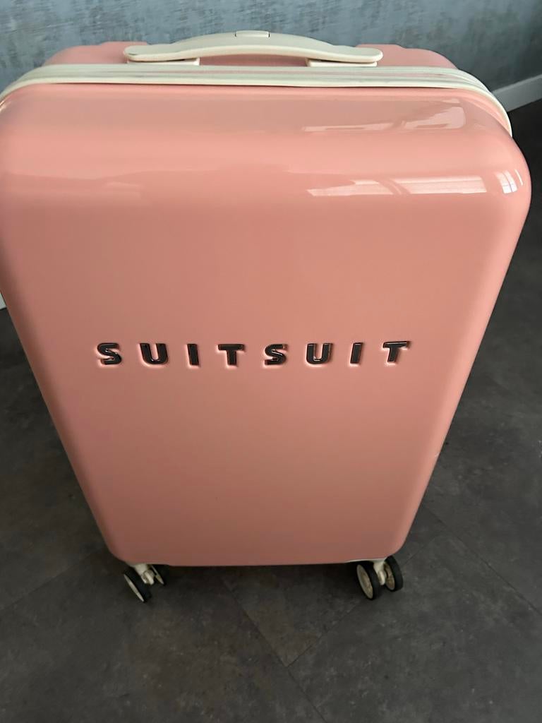 SUITSUIT Fabulous Fifties Pink Dust maat M 66x43x24 cm, Hard kunststof, Verzenden, Nieuw, 35 tot 45 cm