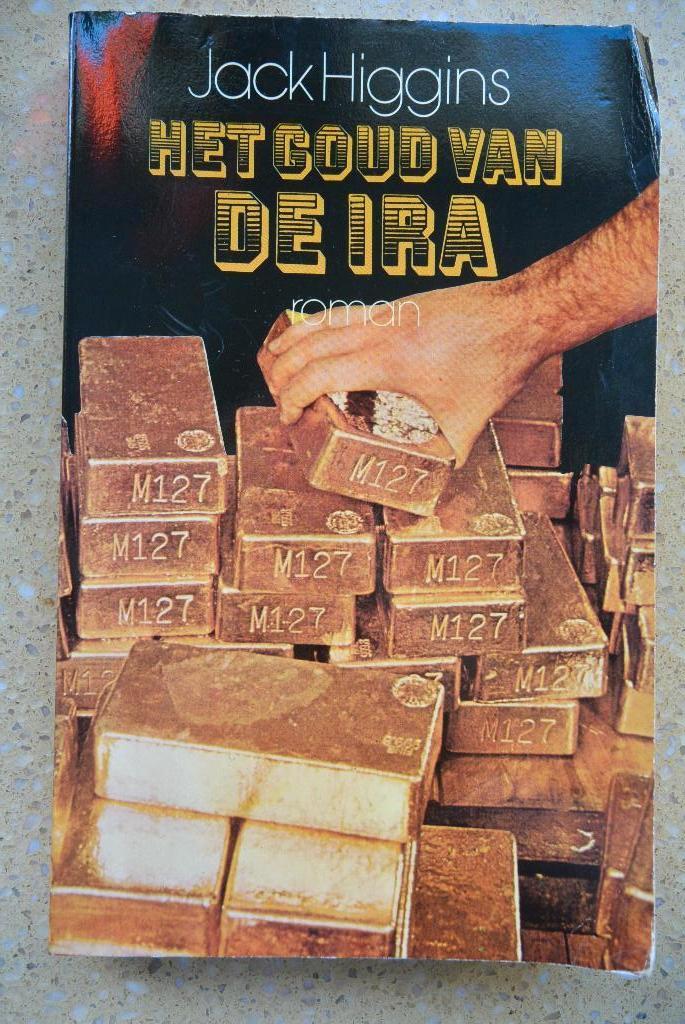 Het goud van de IRA Jack Higgins Roman, Gelezen, Europa overig, Ophalen of Verzenden, Jack Higgins