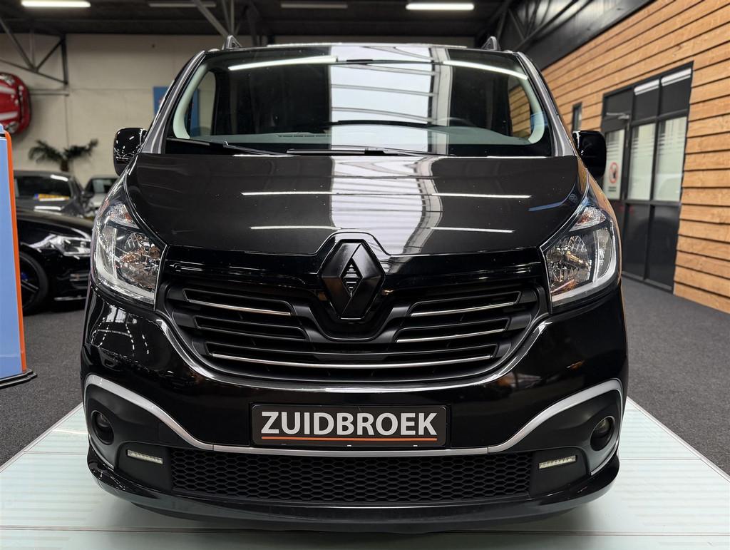 Renault Trafic 1.6 Edition! Dubbele schuifdeur! Cruise! Leer, 145 pk, Gebruikt, Zwart, Leder