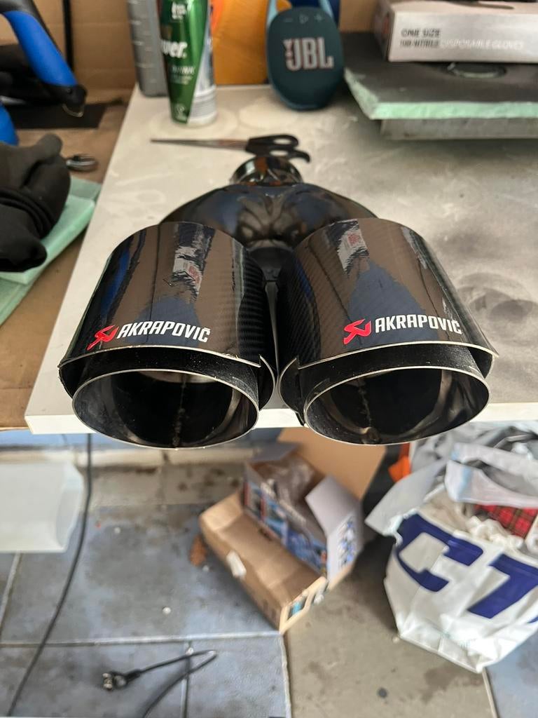 Eindtip/ uitlaat sierstuk akra zie fotos Nieuw, Ophalen of Verzenden, Nieuw