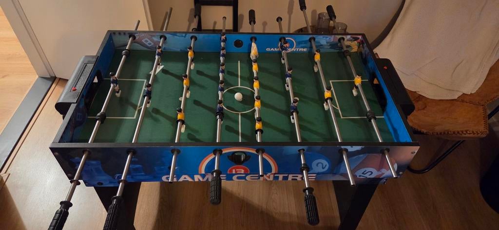 4-in-1 Multi-game Tafel: Voetbal, Pool, Pingpong, Airhockey, Ophalen, Gebruikt