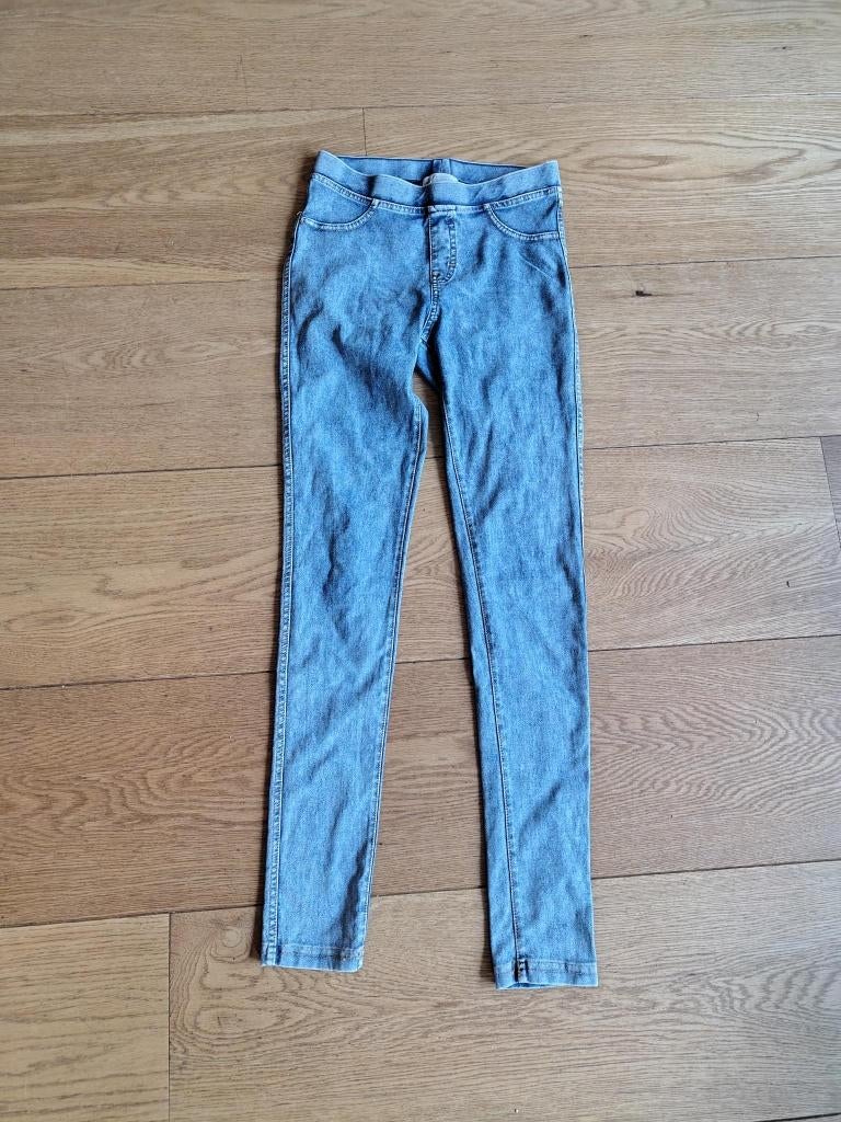 Jegging (jeans legging) maat 152 van H&M., Kinderen en Baby's, Kinderkleding | Maat 152, Ophalen of Verzenden, Gebruikt, Meisje