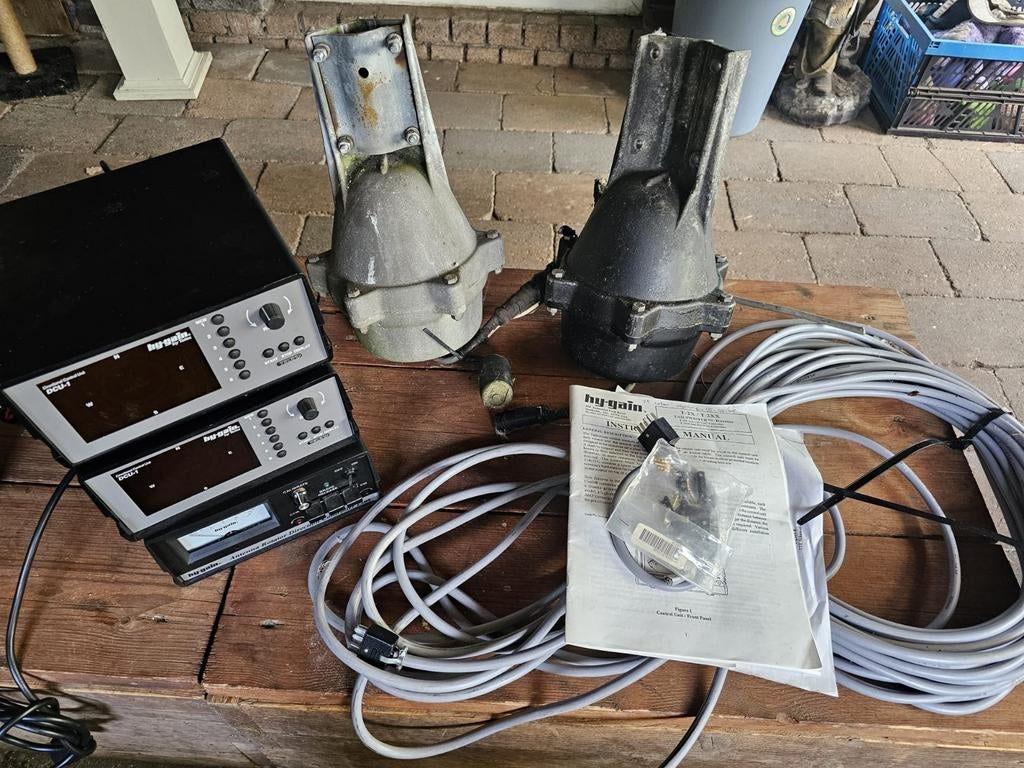 HY gain Klokken en Rotors, Ophalen, Gebruikt, Zender en Ontvanger