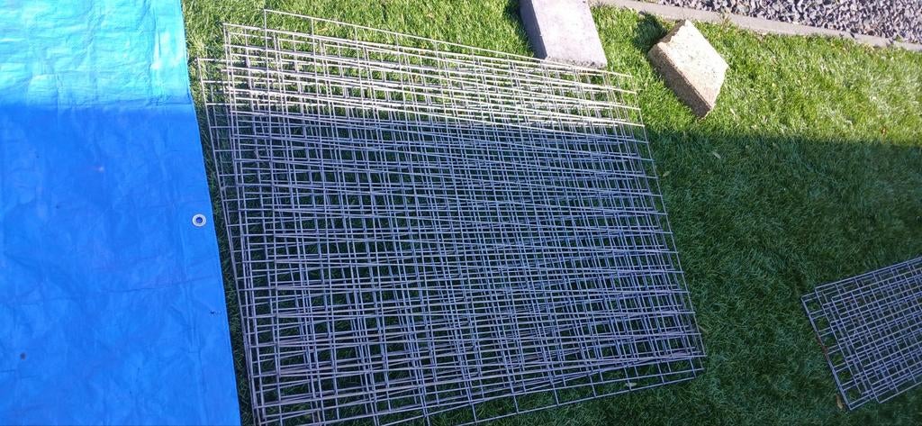 Nieuwe steenkorven in diverse maten - restantpartij, Ophalen, Nieuw, IJzer, Overige typen