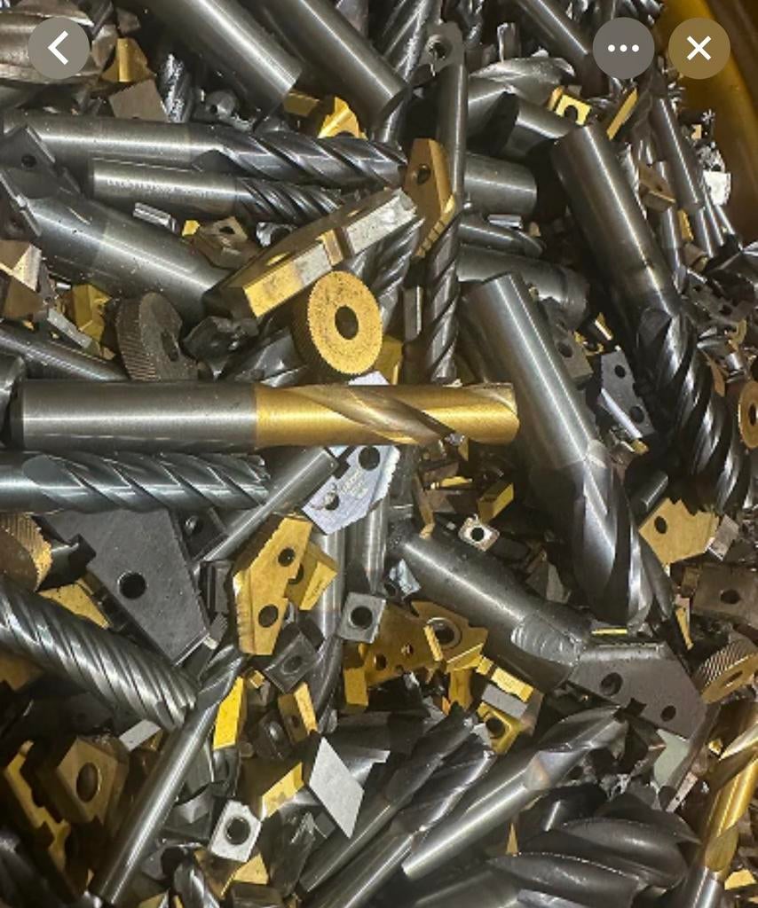 Hardmetaal, Ophalen of Verzenden, Gebruikt, Overige metalen