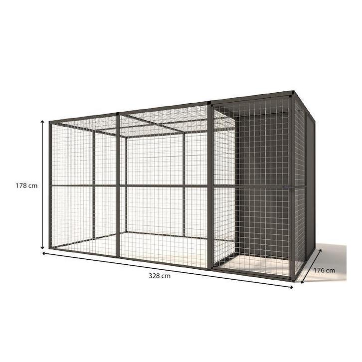 Aluminium Kippenren Yara | Model 2, Dieren en Toebehoren, Pluimvee | Toebehoren, Nieuw, Kippenhok of Kippenren, Ophalen of Verzenden