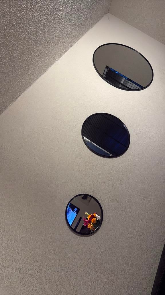 Ronde spiegels, Ophalen, Gebruikt