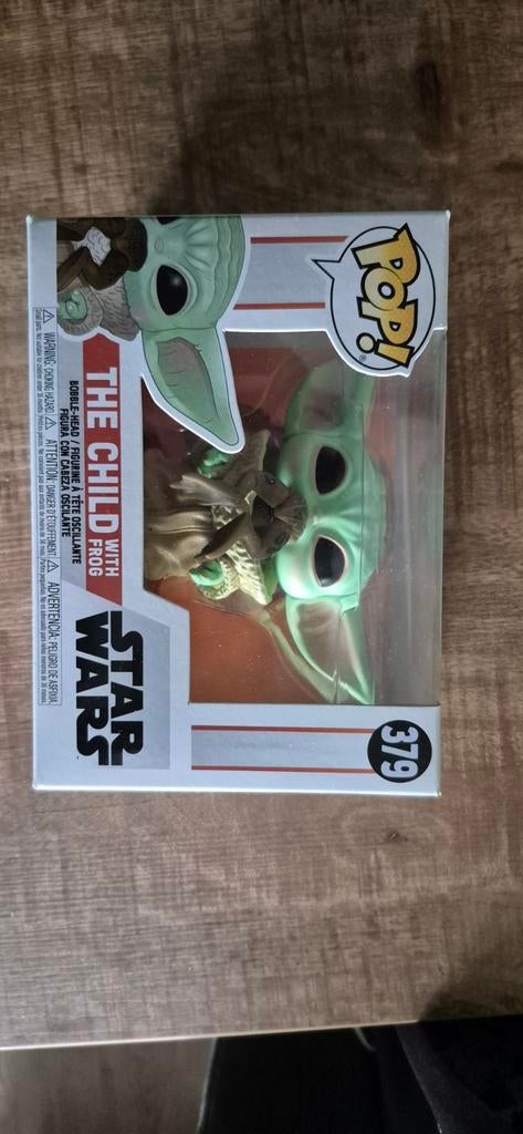 Funko Pop Star wars the child (with frog) nr. 379, Verzamelen, Poppetjes en Figuurtjes, Ophalen of Verzenden, Zo goed als nieuw