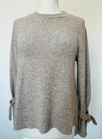 Dilvin beige trui (A-lijn) lange mouwen maat S, Kleding | Dames, Ophalen of Verzenden, Zo goed als nieuw, Maat 36 (S), Beige