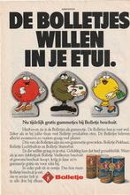 Retro reclame 1986 Bolletje gummetjes spaaractie, Verzamelen, Retro, Verzenden, Overige typen
