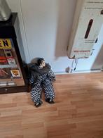 Pierrot pop porselein muziekdoos - Vintage verzamelobject, Ophalen, Gebruikt, Pop