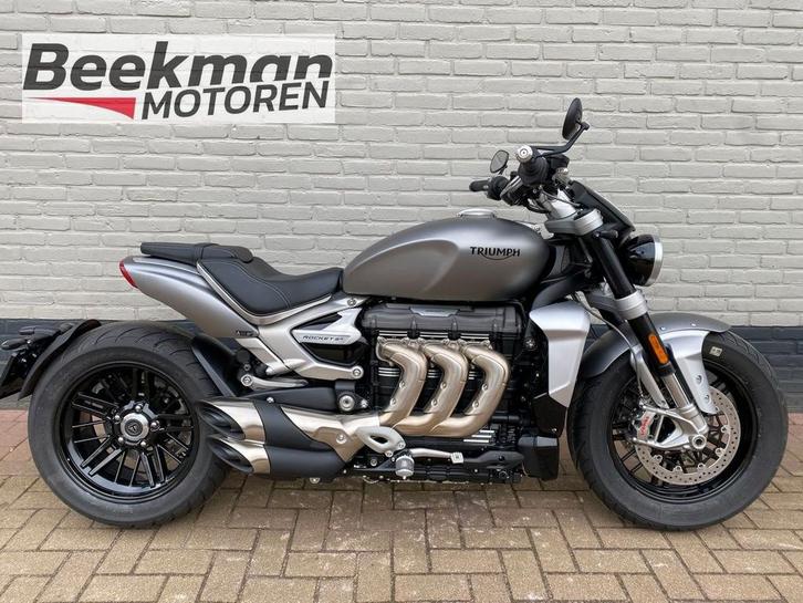 *VERKOCHT* TRIUMPH ROCKET 3 R (bj 2023) 1 km, Motoren, Motoren | Triumph, Bedrijf, Chopper, meer dan 35 kW