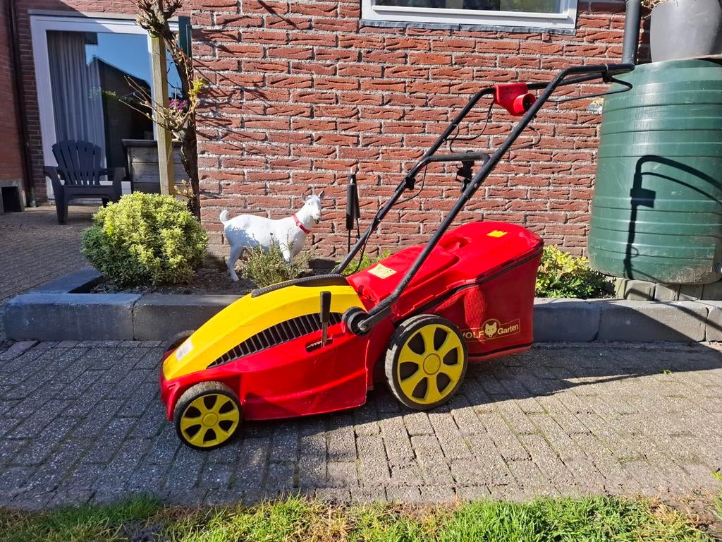 Wolf-Garten Ambition 42e elektrische grasmaaier, Tuin en Terras, Grasmaaiers, Gebruikt, Elektrische grasmaaier, 30 t/m 39 cm, Cirkelmaaier