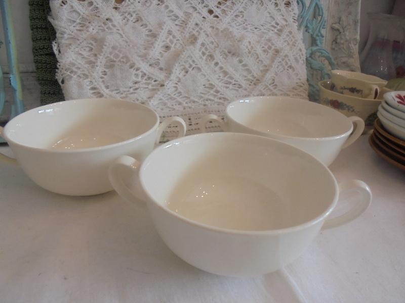 3 brocante soepkommen California, Antiek en Kunst, Ophalen of Verzenden