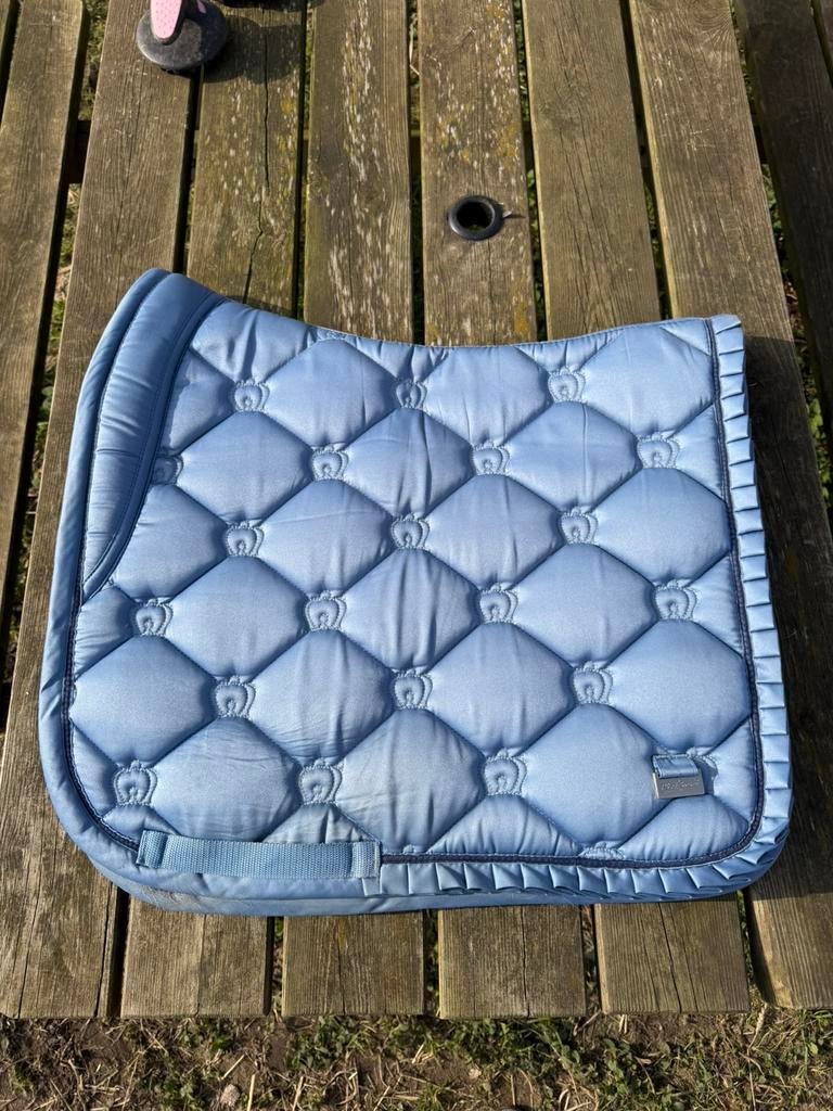 Ps of Sweden ruffle dekje blauw COB, Dieren en Toebehoren, Ophalen of Verzenden, Zo goed als nieuw