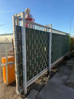 Stalen Schuifpoort - 6 Meter Doorgang, Tuin en Terras, Tuinhekken en Hekwerk, Ophalen, Met poort, Gebruikt, Overige typen