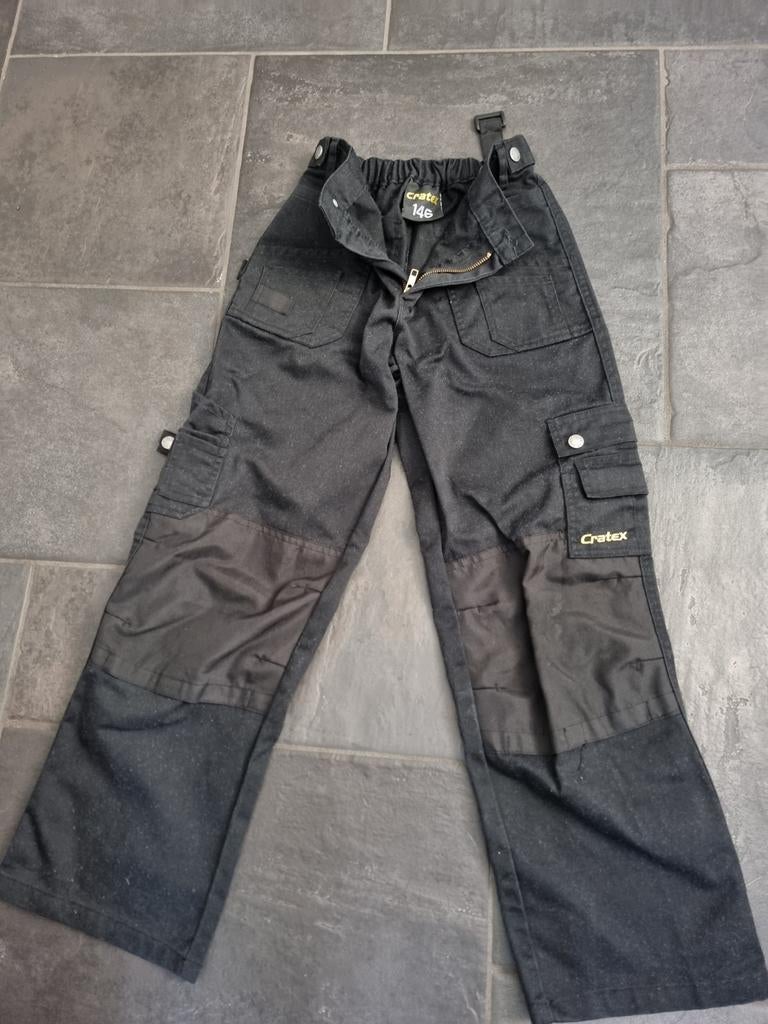 Werkbroek maat 146, Broek, Gebruikt, Jongen of Meisje, Ophalen of Verzenden