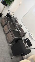 8 Stoelen ophalen voor zak worstenbroodjes, Huis en Inrichting, Stoelen, Ophalen, Gebruikt, Overige kleuren, Stof