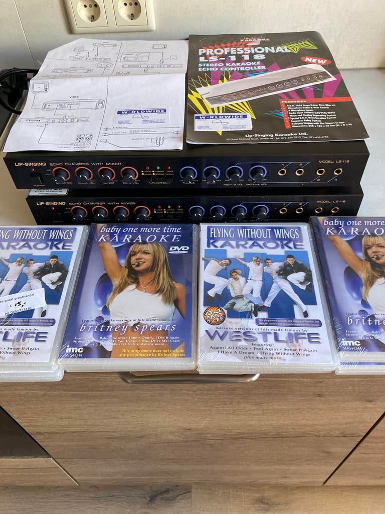 Karaoke stereo., Ophalen of Verzenden, Nieuw, Complete set