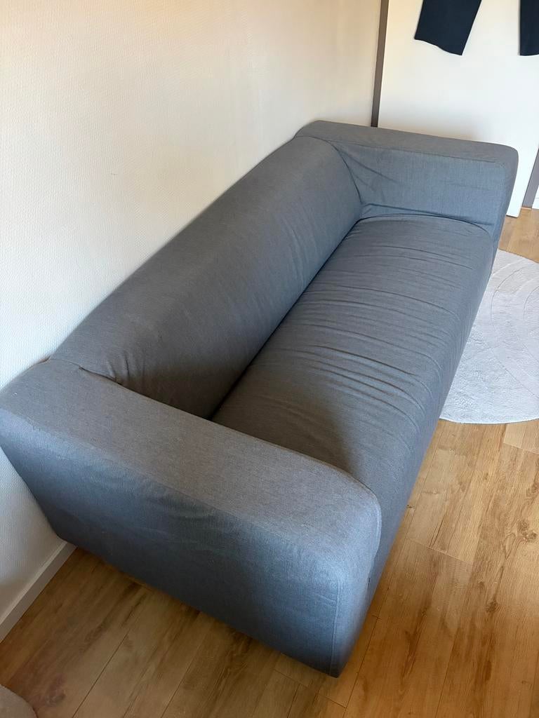 IKEA KLIPPAN 2-zitsbank - Grijs, Ophalen, Gebruikt, 150 tot 200 cm, Tweepersoons