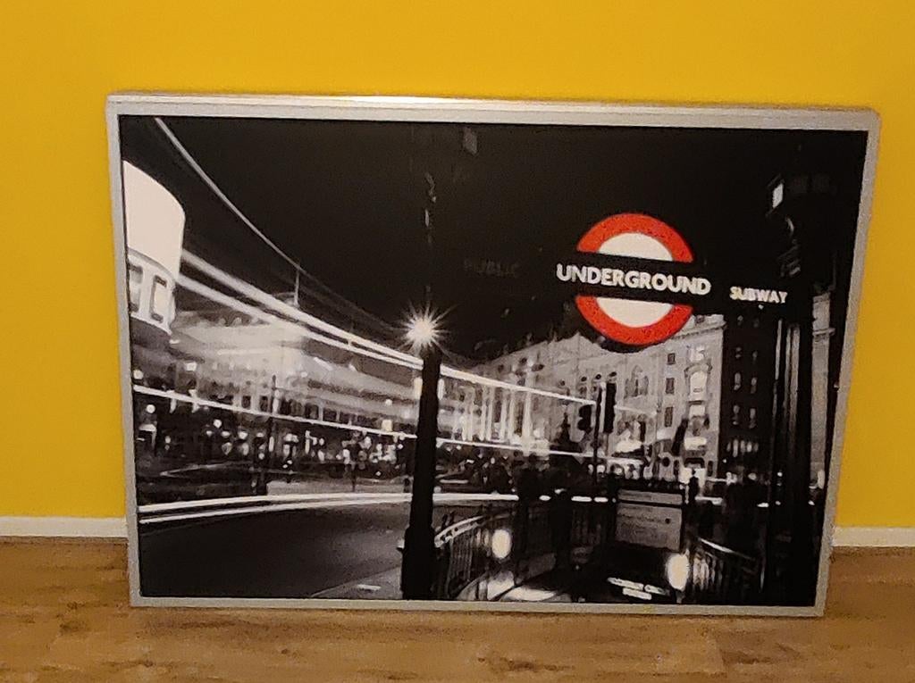 Ikea schilderijen LONDEN serie, Ophalen, 125 cm of meer, Foto of Poster, 75 cm of meer