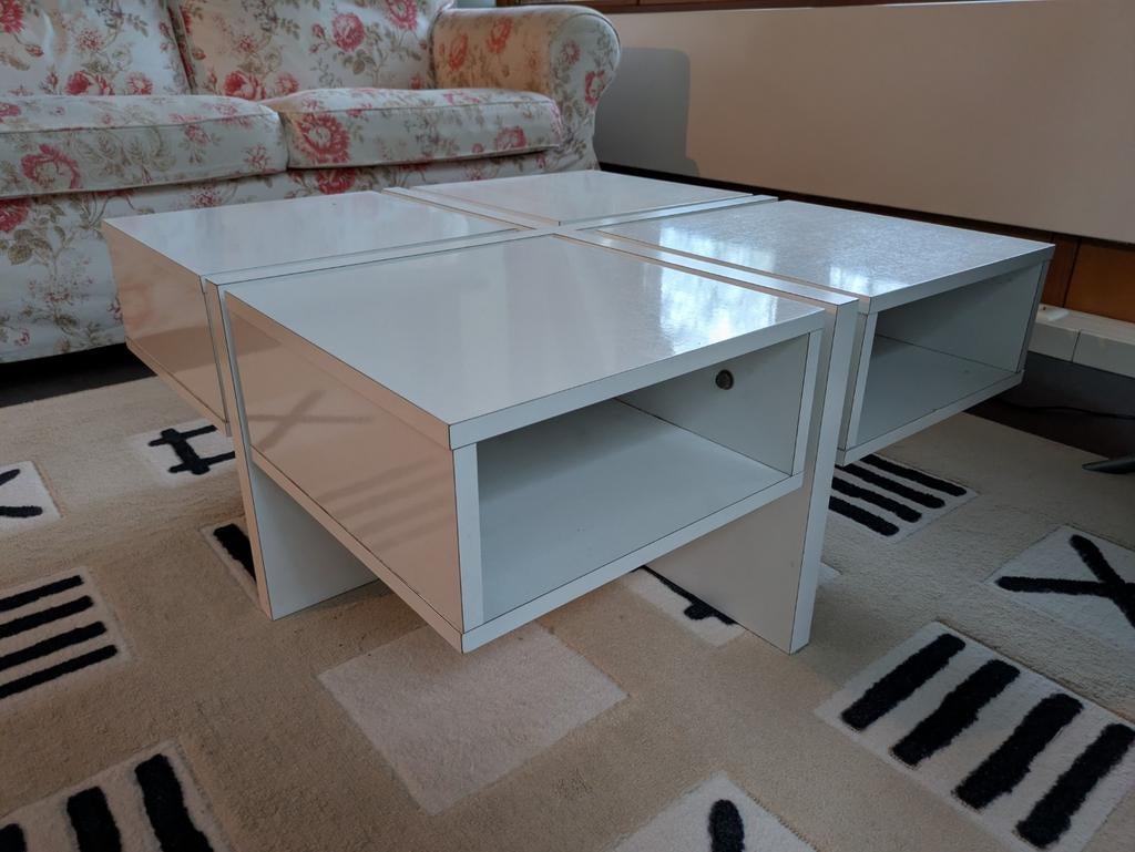 Design salontafel, Ophalen, Gebruikt, 50 tot 100 cm, Design