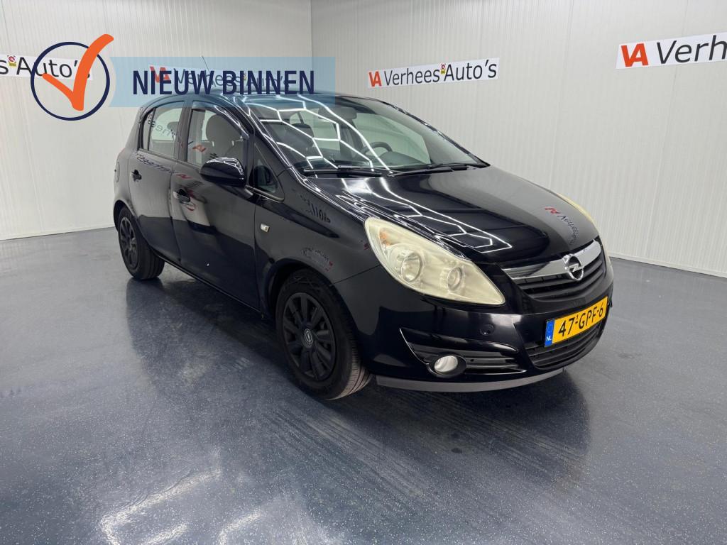 Opel Corsa 1.2- Automaat (bj 2008), Auto's, Opel, Bedrijf, Te koop, Corsa, ABS, Airbags, Airconditioning, Alarm, Centrale vergrendeling