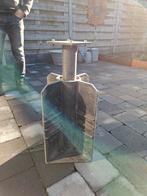 Ingraafbare parasolvoet, Ophalen, Beton