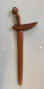 Antieke Indonesische Kris met houten schede 52 cm, Ophalen of Verzenden