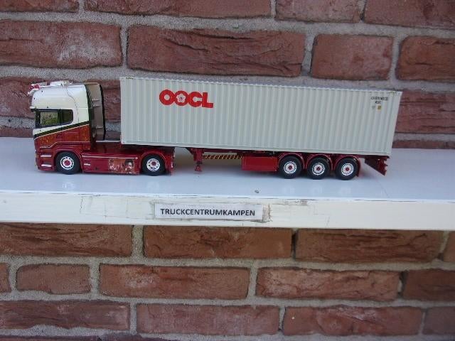 Tekno  Scania  R - Serie  Topline  van  Contlift., Ophalen of Verzenden, Nieuw, Bus of Vrachtwagen, Tekno