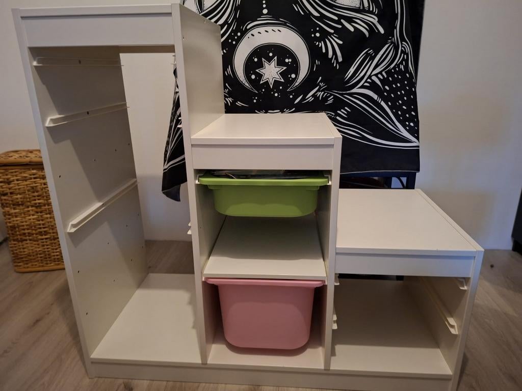 IKEA Trofast kast met opbergbakken, Ophalen, Gebruikt