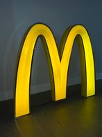 Grote McDonald's Lichtbak - Gouden Bogen Reclame, Verzamelen, Ophalen, Zo goed als nieuw, Lichtbak of (neon) lamp
