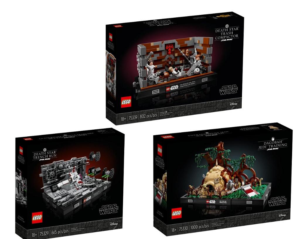 Nieuw: Lego Star Wars 75329 + 75330 + 75339 bundel, Star Wars, Lego, Nieuw, Ophalen of Verzenden