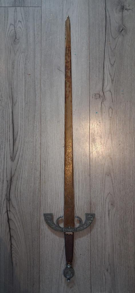 Decoratief zwaard (staal), Hobby en Vrije tijd, Kostuums, Theaterbenodigdheden en LARP, Ophalen, Nieuw