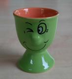 Leuke groene eierdop met smiley , Ophalen of Verzenden, Nieuw